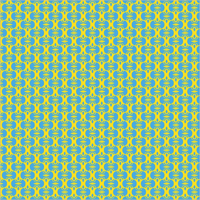 Cotton Print Fabric Sweet Talk Scott Yellow 44/45"