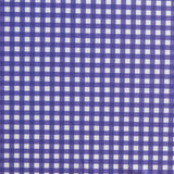 Swim Knit Poly Spandex Gingham Purple