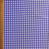 Swim Knit Poly Spandex Gingham Purple