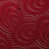Swirl Lace Nylon Spandex Fabric - 4-Way Stretch, Swirl Pattern, 58/60" Width, 175 GSM, 6 Colorways (1 Yard)