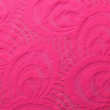 Swirl Lace Nylon Spandex Fabric - 4-Way Stretch, Swirl Pattern, 58/60" Width, 175 GSM, 6 Colorways (1 Yard)