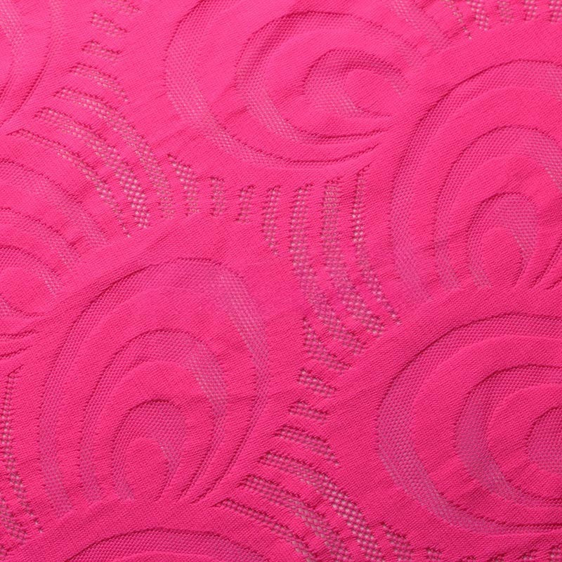 Swirl Lace Nylon Spandex Fabric - 4-Way Stretch, Swirl Pattern, 58/60" Width, 175 GSM, 6 Colorways (1 Yard)