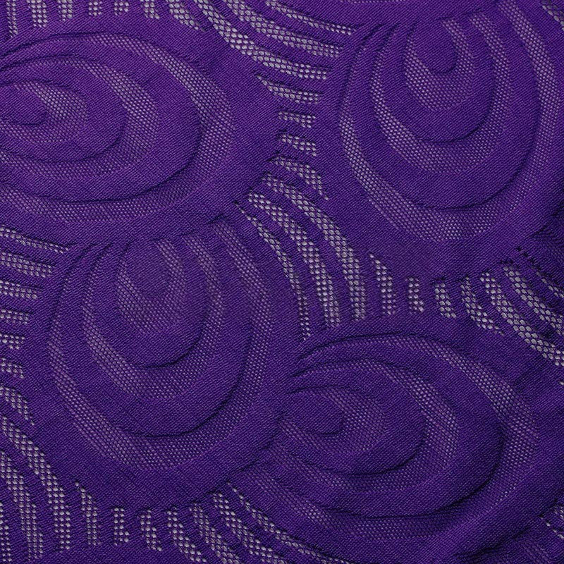 Swirl Lace Nylon Spandex Fabric - 4-Way Stretch, Swirl Pattern, 58/60" Width, 175 GSM, 6 Colorways (1 Yard)