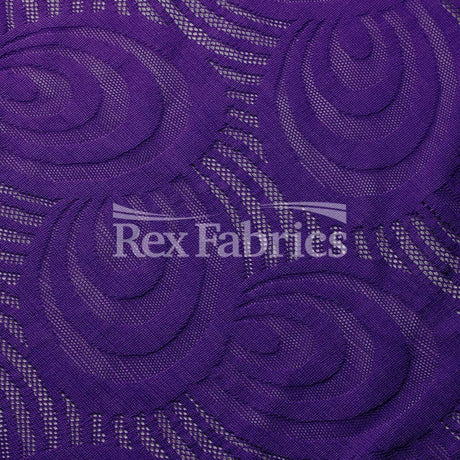 Swirl Lace Nylon Spandex Fabric - 4-Way Stretch, Swirl Pattern, 58/60" Width, 175 GSM, 6 Colorways (1 Yard)