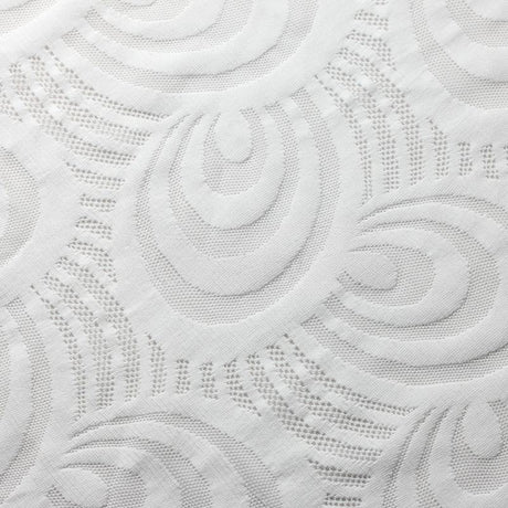 Swirl Lace Nylon Spandex Fabric - 4-Way Stretch, Swirl Pattern, 58/60" Width, 175 GSM, 6 Colorways (1 Yard)