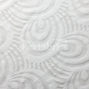 Swirl Lace Nylon Spandex Fabric - 4-Way Stretch, Swirl Pattern, 58/60" Width, 175 GSM, 6 Colorways (1 Yard)