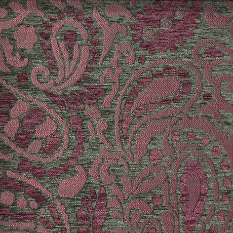 Chenille Upholstery Fabric Sydney Modern Paisley