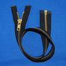 #5 Brass Separating Jacket Zippers - Brass Teeth, Beige, 20"-36" Lengths