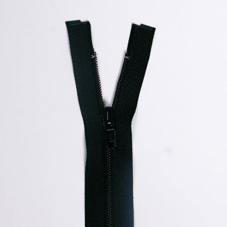Vislon 2-Way Separating Jacket Zipper - Black, #5 Teeth, 36" Length