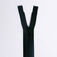 Vislon Separating Shirt Zipper - #3 Teeth, Black/Tan, 14"/16"/18" Length