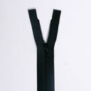 Vislon Separating Shirt Zipper - #3 Teeth, Black/Tan, 14"/16"/18" Length