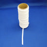 Fine Cotton Edge Tape Cotton Fabric - White, Natural, 1/4" Width