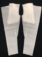 Single Breasted White Hymo Fabric - White, Chest Fronts