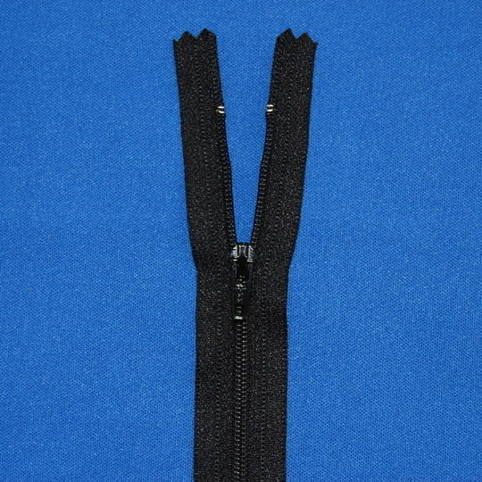 Sewn Coil Nylon Zipper Fabric - #3 Teeth, 26 Colors, 7" To 24" Length