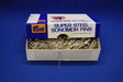 Steel Bank Pins Steel Fabric - 1 1/4", 1" Length (1 Lb Box)