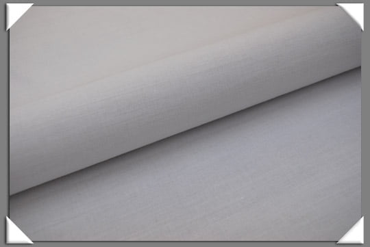 Light Weight White Hymo Wool Cotton Rayon Fabric - White, 66" Width (1 Yard)