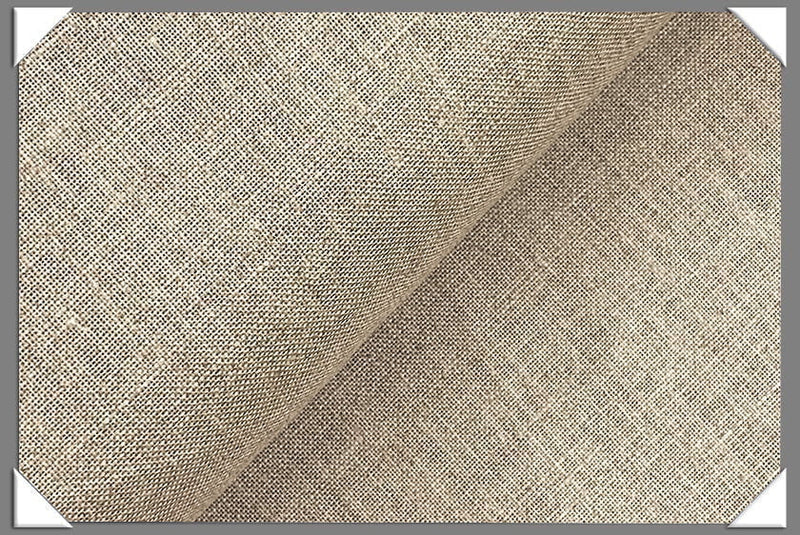 French Collar Canvas Linen Fabric - Heavy Weight, 27" Wide