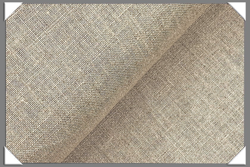 French Collar Canvas Linen Fabric - Heavy Weight, 27" Wide