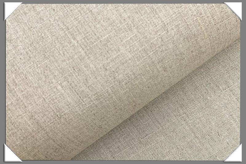 French Collar Canvas Linen Fabric - 27" Width
