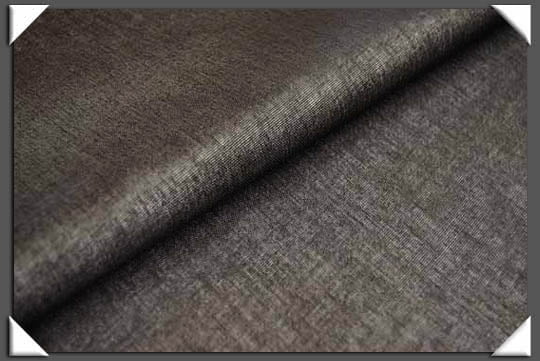 Wigan Cuff Interfacing Black Sew-In Fabric - Black, 60" Width