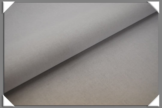 Heavy Weight Collar & Cuff Cotton Fabric - White, Non Fusible, 45" Wide