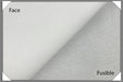 Medium Weight Collar Interfacing Fusible Cotton Fabric - White, 48" Width (1 Yard)