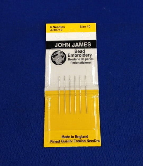 Bead Embroidery Needles - Size 10 (Pack Of 6)