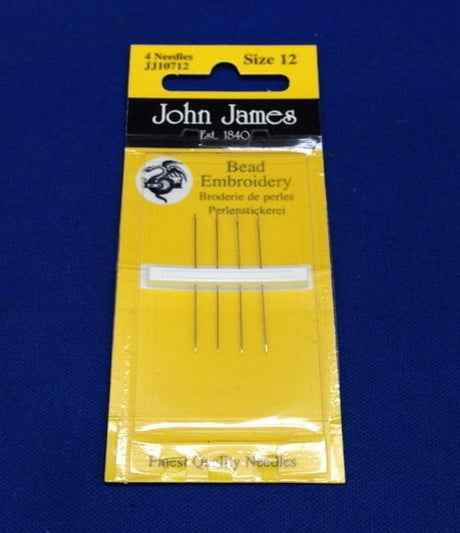 Bead Embroidery Needles - Size 12 (Pack Of 4)