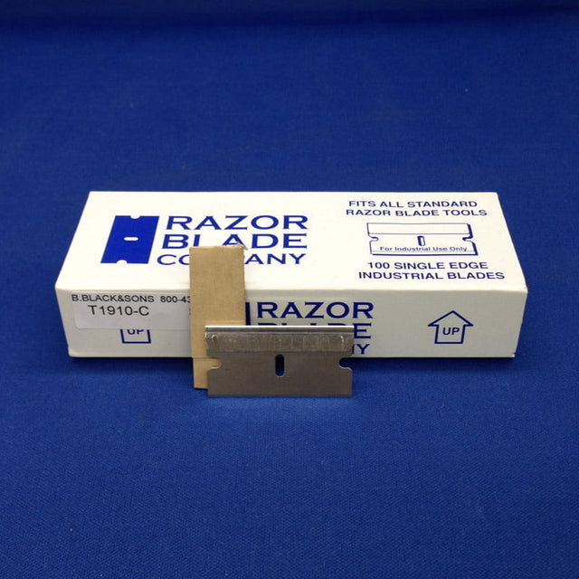 Razor Blades Single Edge Metal Fabric - Box Of 100