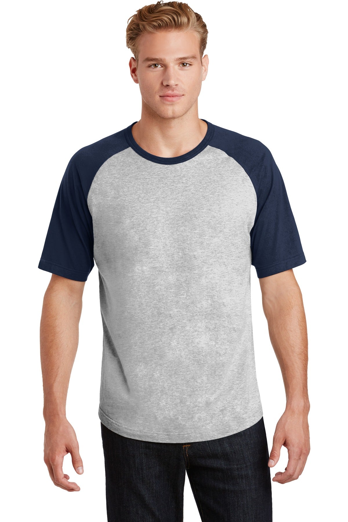 Sport-Tek® Short Sleeve Colorblock Raglan Jersey