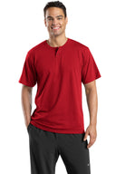 Sport-Tek® Short Sleeve Henley