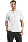 DISCONTINUED Sport-Tek® Short Sleeve Henley