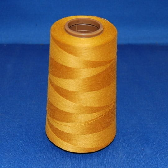 Overlock Thread Spun Polyester Fabric - 6000 Yards Cone, For Overlock, Serging And Hemming