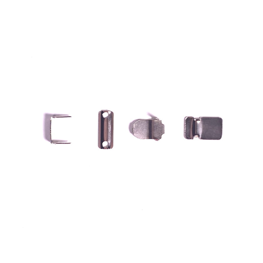 2 Prong Stainless Steel Hooks & Eyes Pants Stainless Steel Fabric - Pants Hardware