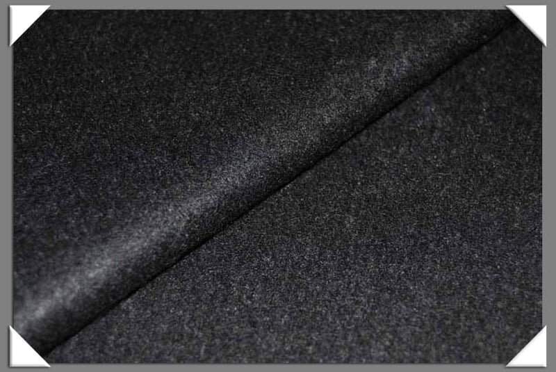 Chest Felt Non-Woven Cotton Fabric - Black, White, 39" Width