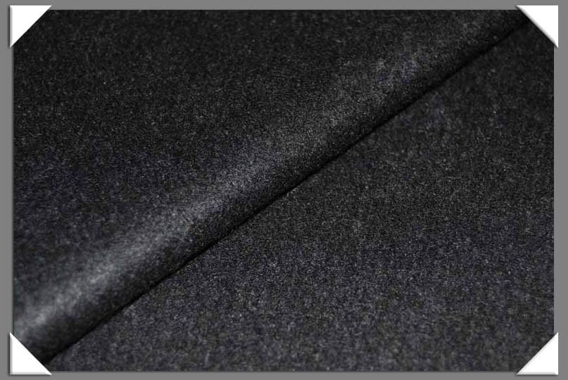 Chest Felt Non-Woven Cotton Fabric - Black, White, 39" Width