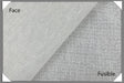 Armo Weft Rayon Polyester Fabric - White, Weft Insertion, 60" Width