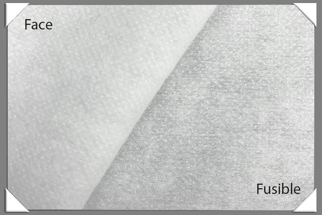 Soft Medium Weight Non-Woven Fusible Interfacing - White, 60" Width (1 Yard)