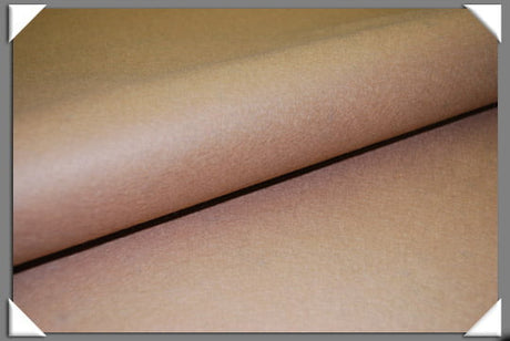 Undercollar Felt Wool Rayon Polyester Fabric - Beige, 40" Wide