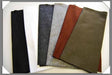 Undercollar Felt Wool Rayon Fabric - Black, 12" X 12" Squares