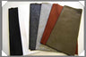 Undercollar Felt Wool Rayon Fabric - Black, 12" X 12" Squares
