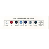 Melamine Shirt/Blouse Buttons - Ligne 20 Melamine Fabric - Assorted Colors, L20