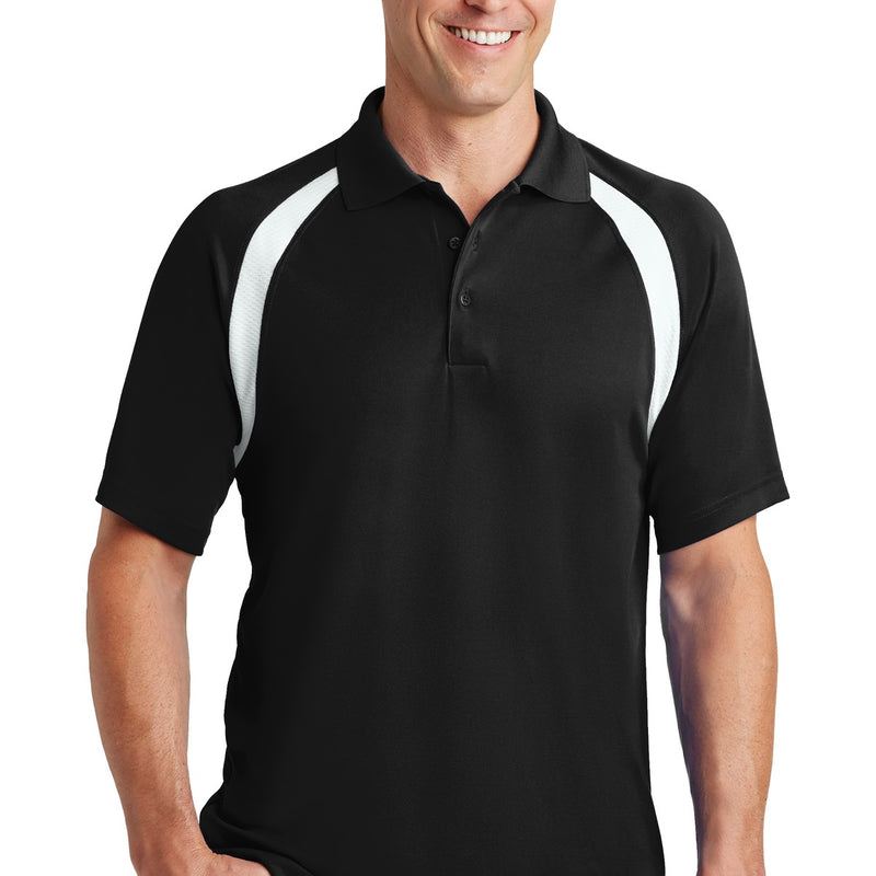 Sport-Tek® Dry Zone Colorblock Raglan Polo
