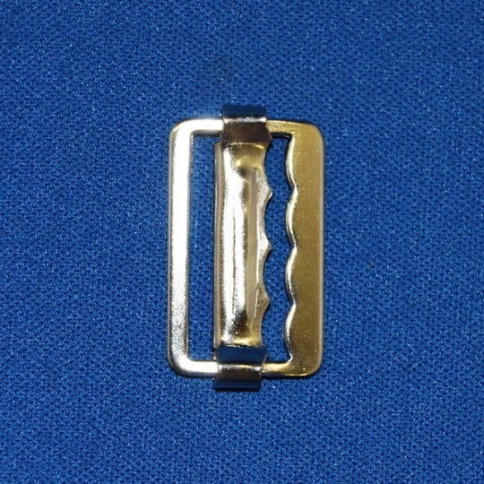 1" Slide Bar Vest Buckles - Nickel Vest Buckles
