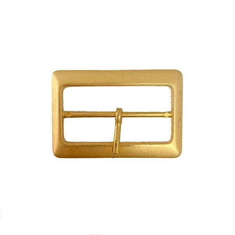 Italian Buckles Gold Metal Fabric - Gold, 2 3/8" X 1 1/2" (1 Piece)