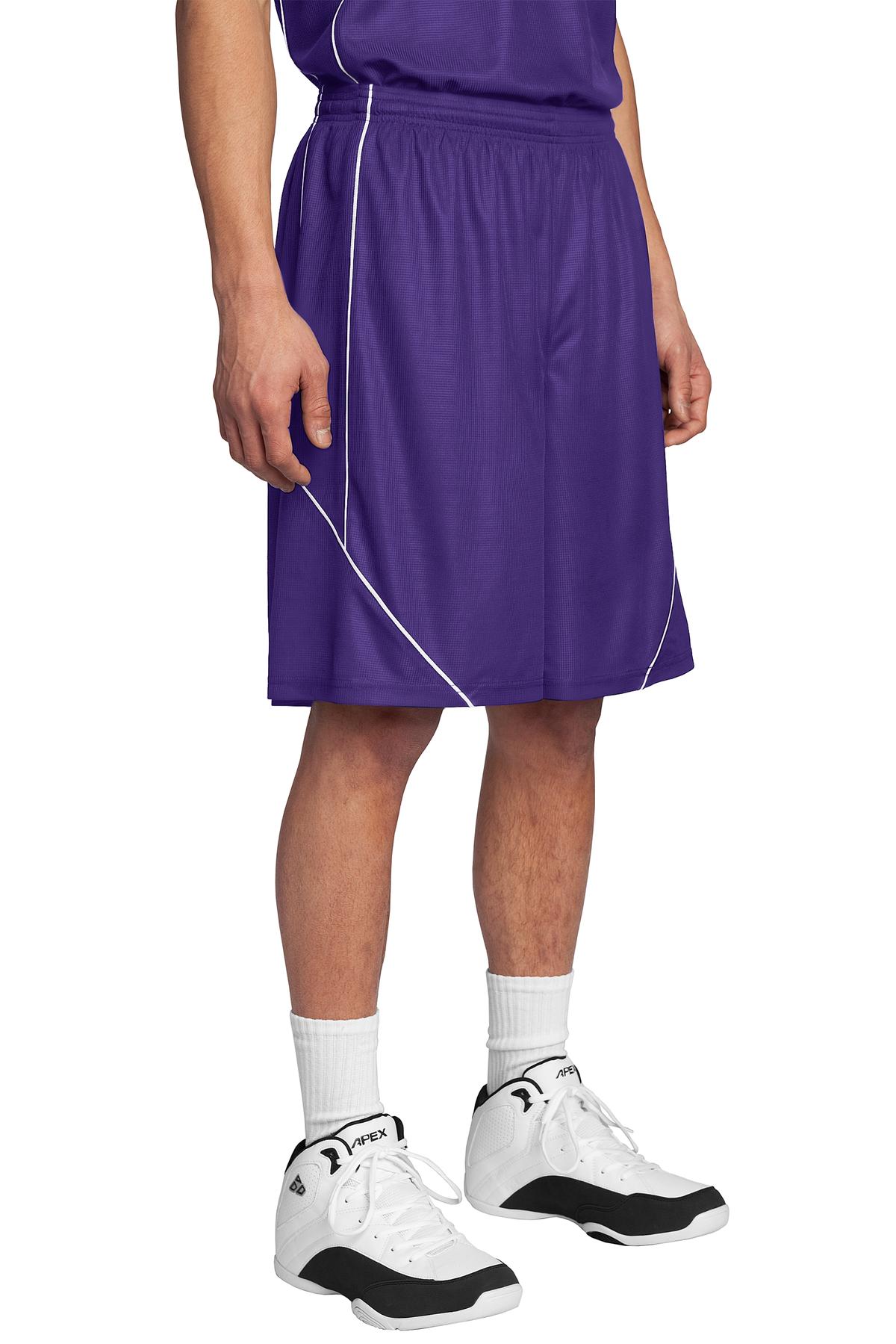 Sport-Tek® PosiCharge Mesh Reversible Spliced Short