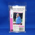 Stretch Maternity Panel Polyester Fabric - Black, 24" X 9.5"