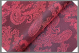 Paisley Lining 100 Percent Rayon/Poly Fabric - Iridescent Paisley, 57" Width