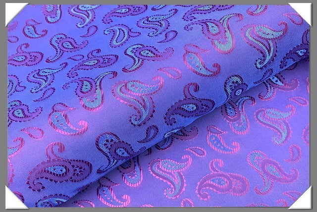 Amoeba Lining Rayon Poly Fabric - Iridescent, 57" Width