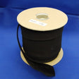 Double Fold Bias Tape - Black/White, 1" Width